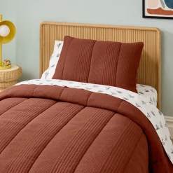 Jersey Linear Cloud Comforter & Shams
