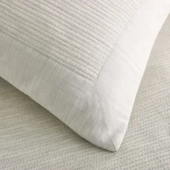 Jersey TENCEL™ Modal Ribbed Border Duvet Cover & Shams