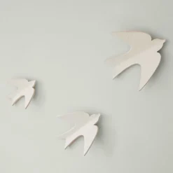 Joseph Altuzarra Mounted Papier-Mache Birds (Set of 3)
