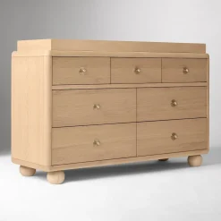 Joseph Altuzarra Sphere Foot 7-Drawer Wide Dresser with Removable Topper (56")