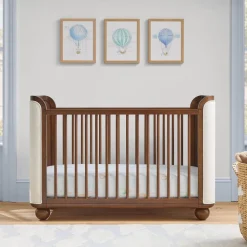 Joseph Altuzarra Sphere Foot Upholstered Convertible Crib