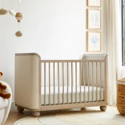 Joseph Altuzarra Sphere Foot Upholstered Convertible Crib
