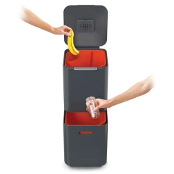 Joseph & Joseph Totem Compact Waste & Recycling Bin (10.6 Gallon)