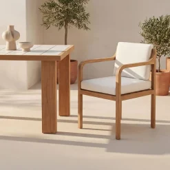 Journey Teak Outdoor Dining Chair