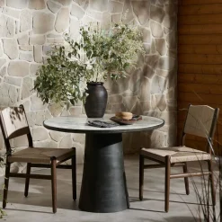 Jozette Outdoor Round Dining Table (42")