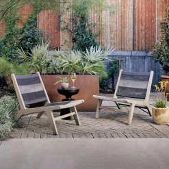 Julian Outdoor Rope Lounge Chair