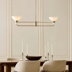 Juliette Linear 2-Light Chandelier (44")