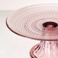 Jupiter Beaded Glass Cake Stand