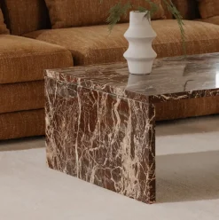 Kallai Marble Coffee Table (40")