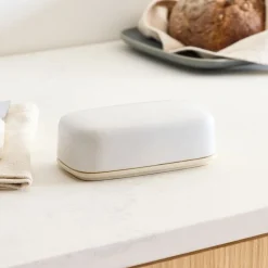 Kaloh Stoneware Butter Dish