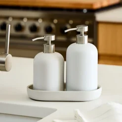 Kaloh Stoneware Soap/Lotion Pump