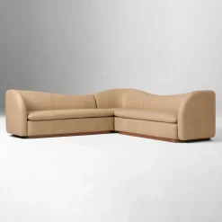 Kaufman Leather 3-Piece L-Shaped Sectional (105.5")