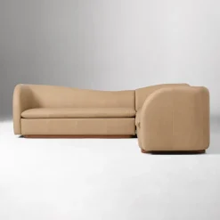Kaufman Leather 3-Piece L-Shaped Sectional (105.5")