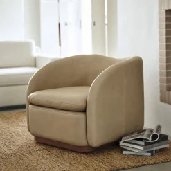 Kaufman Swivel Leather Chair