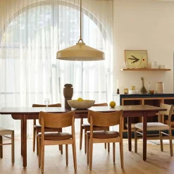 Keira Solid Wood Extendable Dining Table (60"–94")