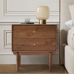Keira Solid Wood Nightstand (25")