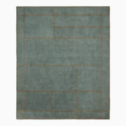 Kelsey Grid Wool Jute Rug
