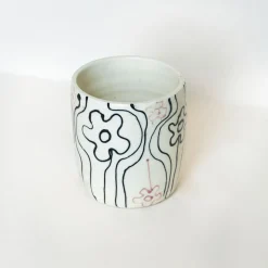 Keraclay Floral Cup