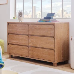 Kids Alfie 6-Drawer Dresser (56")