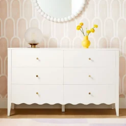 Kids Daisy 6-Drawer Dresser (55")