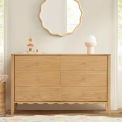 Kids Daisy 6-Drawer Dresser (55")