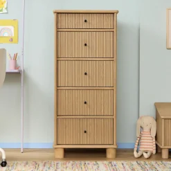 Kids Elora Tall Dresser w/ Jewelry Storage
