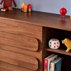 Kids Gemini Dresser w/ Cubbies (48")