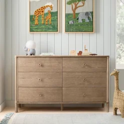 Kids Gwyn 6-Drawer Dresser (56")
