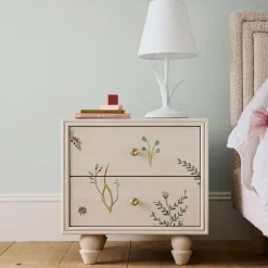 Kids Joseph Altuzarra Painted Botanical Nightstand