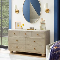 Kids Joseph Altuzarra Sphere Foot 7-Drawer Dresser (56")