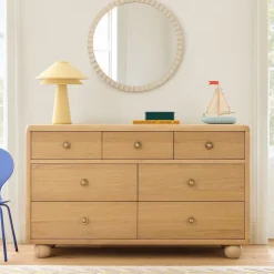 Kids Joseph Altuzarra Sphere Foot 7-Drawer Dresser (56")