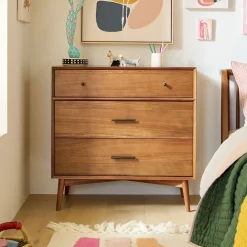 Kids Mid-Century 3-Drawer Dresser (36")