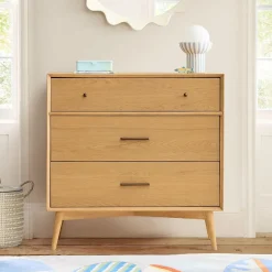 Kids Mid-Century 3-Drawer Dresser (36")