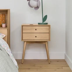 Kids Mid-Century Nightstand (18")