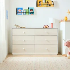 Kids Milo 6-Drawer Dresser (56")