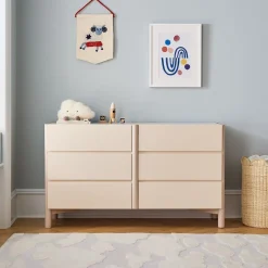 Kids Moon 6-Drawer Dresser (54.5")