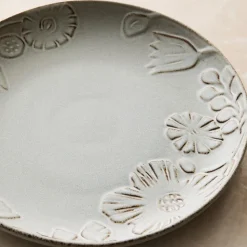 Kiku Stoneware Low Bowl