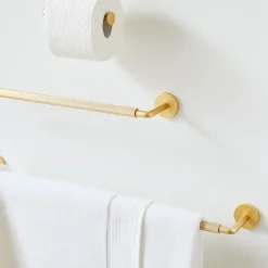 Knurled Bath Hardware