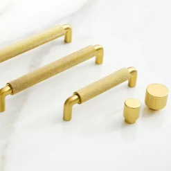 Knurled Drawer Hardware
