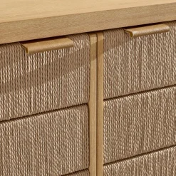 Kody Wood & Paper Cord Buffet (58")
