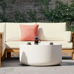 Kos Indoor/Outdoor Concrete Coffee Table (34")