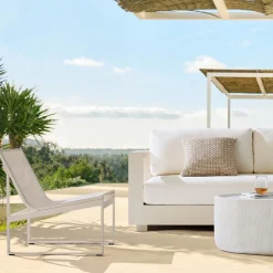 Kos Indoor/Outdoor Concrete Coffee Table (34")