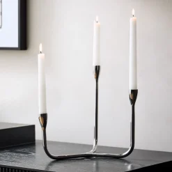 Kuba Metal Taper Centerpiece