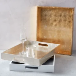 Lacquer Wood Trays (14" x 18")