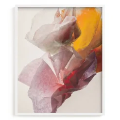La Fleur Framed Wall Art by Minted for West Elm