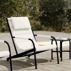 Lagos Aluminum Outdoor Sling Lounge Chair