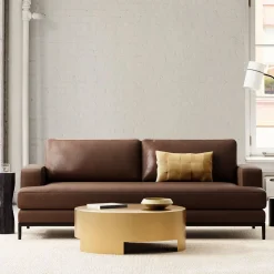 Landon Leather Sofa (66"–96")
