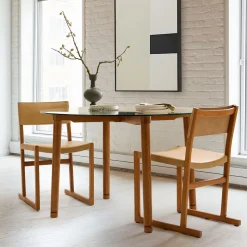 Larson Round Glass Dining Table (48")