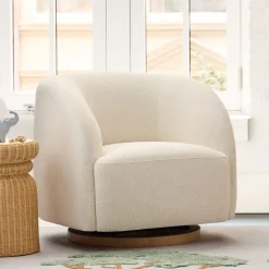 Laurent Upholstered Swivel Glider