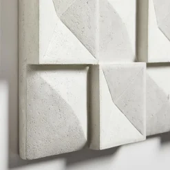 Lava Ash Tile Dimensional Wall Art